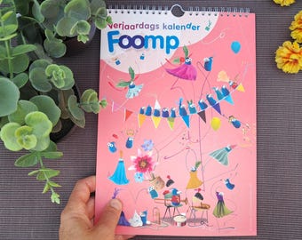 verjaardag kalender Foomp