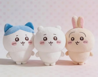 Coussin peluche kawaii - Oreiller doux en peluche avec un animal de dessin animé, décoration de chambre confortable