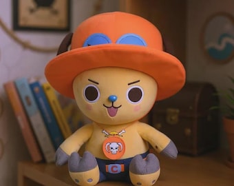Peluche Chopper One Piece, Peluche Portgas D Ace, Peluches anime douces