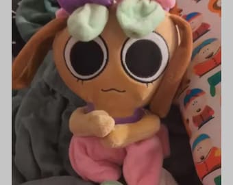 Jeu de poupée en peluche Bassie, jouet à collectionner inspiré d'un jeu de dessin animé