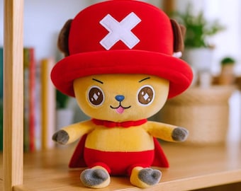Peluche Tony Chopper One Piece, Adorable peluche anime, Peluche peluche douce