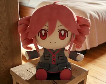 Peluche Kasane Teto - Anime UTAU Vocaloid inspiré - peluche douce Kawaii - Poupée - Cadeau