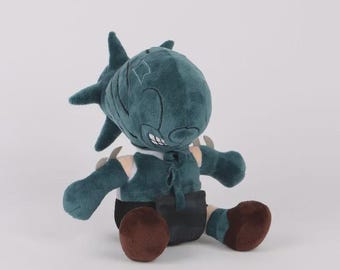 Poupée personnage diable, homme bombe anime peluche, cadeau manga