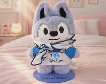 SKZOO - Figurine en peluche debout - Mini-poupée en peluche Stray Kids, cadeau de collection Kpop