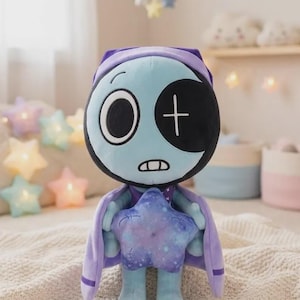 Dandys World Astro Plush, Soft Game Character Doll, Anime Collectible Gift image 2
