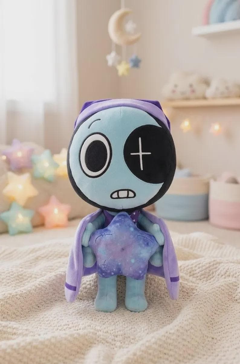Dandys World Astro Plush, Soft Game Character Doll, Anime Collectible Gift image 2