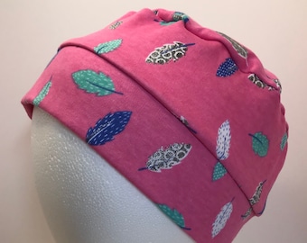 100% Cotton Child Tossed Foil Feathers Hat