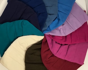 Adult ORGANIC Jersey Solid Color Hats