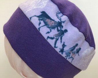 100% Cotton Toddler Disney Frozen 2 Friends Purple Hat