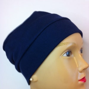 Adult LARGE Dark Navy Blue Hat