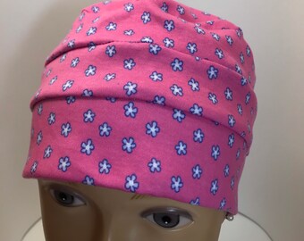 100% Cotton Adult Lilac Ditsy Floral Hat