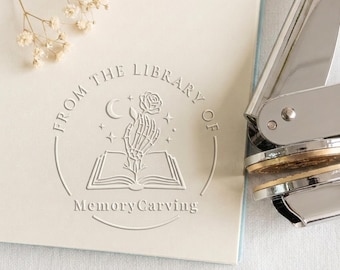 Sello personalizado para libros con 36 diseños, sello personalizado para bibliotecas, regalos Ex Libris para lectores