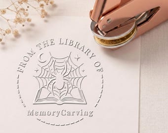 Sello personalizado para libros antiguos, sello clásico personalizado para libros, regalo de ex libris