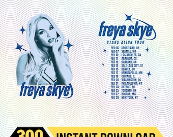 Disneyland Freya Skye Png Stars Align Tour 2026 Festival Descarga digital Descendants Worlds Collide Rise Of Red Concert Graphic Music Png