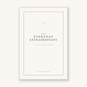 L'extraordinaire au quotidien | Journal de réinitialisation sur 12 semaines | Journal de réflexion personnelle et de bien-être guidé | PDF imprimable | Format US Letter + A4