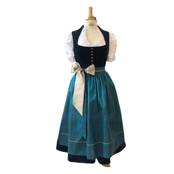 long dirndl dress plus size AUTHENTIC PLUS SIZE DIRNDL DRESS NEW TREND