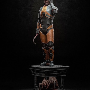 Half-Life – Estatua STL de Gordon Freeman / Resonance Fury / Modelo de impresión 3D / Archivo STL digital