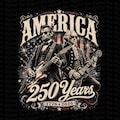 250 Years America Anniversary PNG, George Washington & Lincoln Playing Guitar, Funny 4th of July Sublimation Download product logo