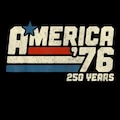 America 76 250 Years PNG, Independence Day Sublimation Design, Retro Vintage 1776 2026 Patriotic 4th July PNG (Digital Download) product logo