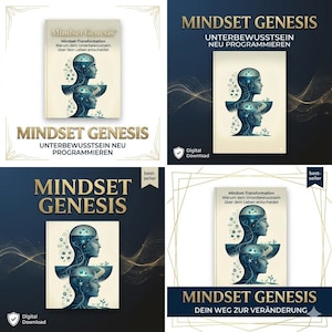Mindset Genesis – Unterbewusstsein neu programmieren | Persönlichkeitsentwicklung Buch | Mindset Guide | E-Book Glaubenssätze lösen
