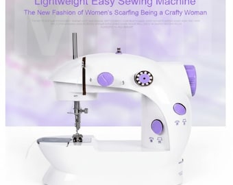 Draagbare mini-naaimachine voor beginners, lichtgewicht knutselprojecten
