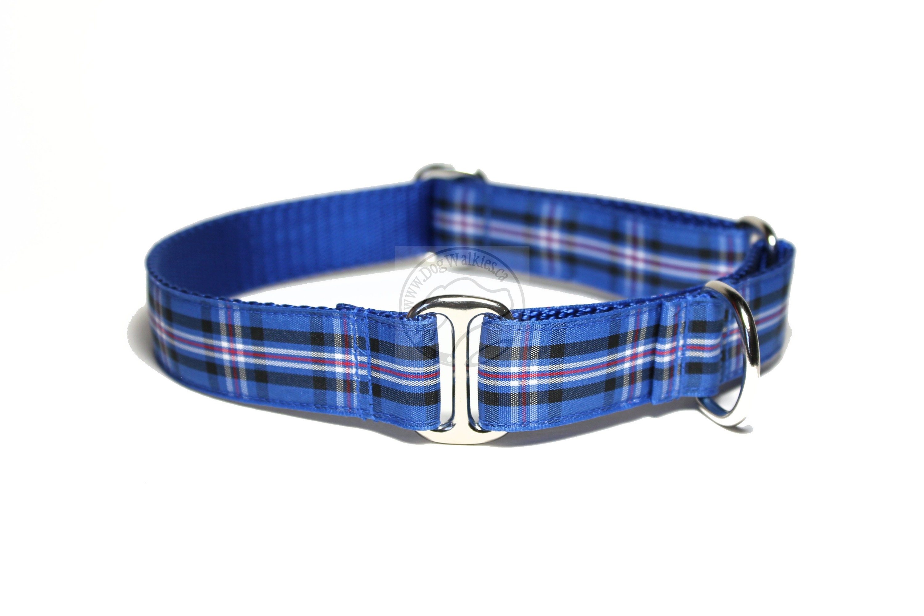 Rangers Tartan Dog Collar FC Plaid Dog Collar 1 Etsy
