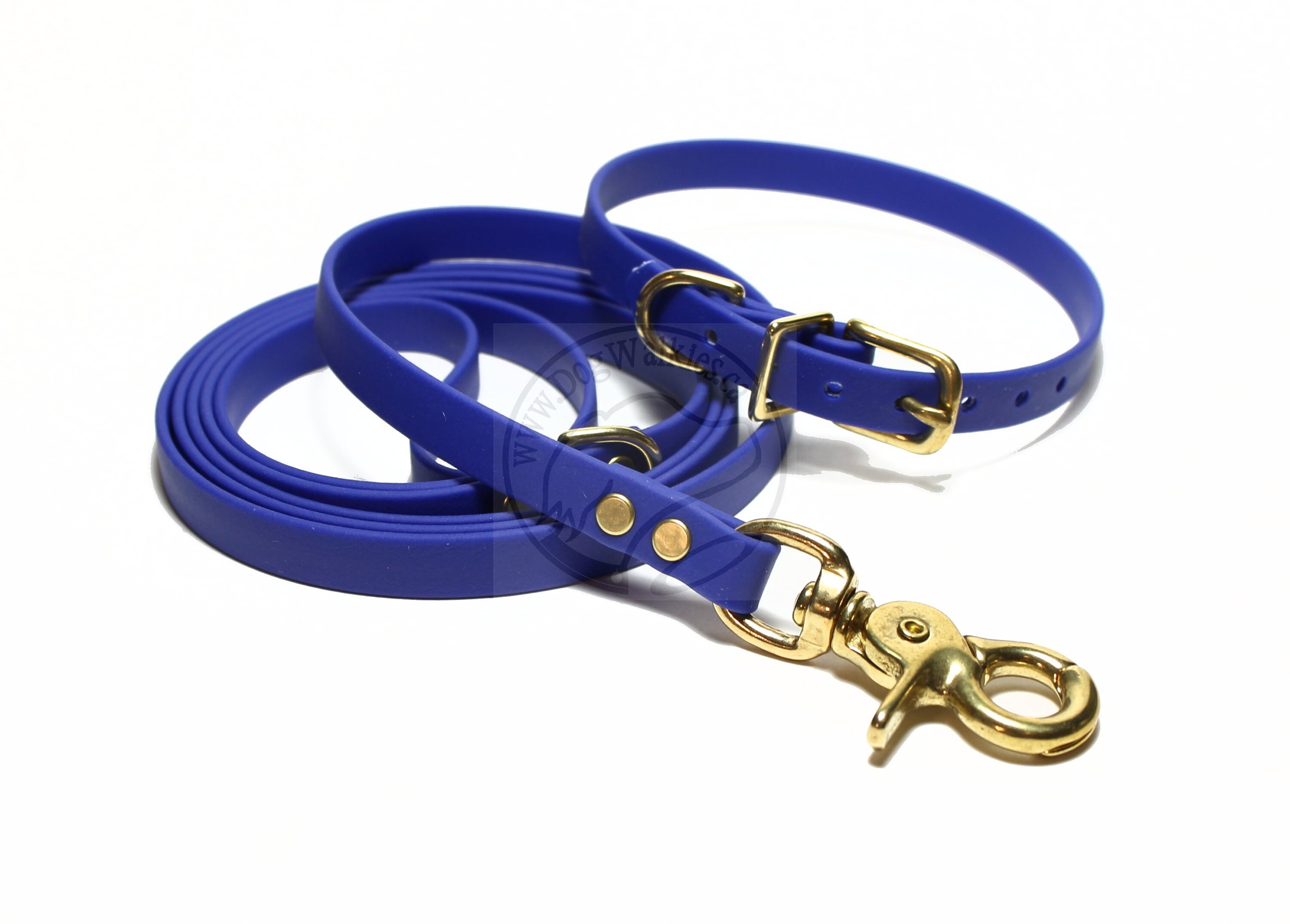 Royal Blue Little Dog Collar 1/2 12mm Delgado Etsy
