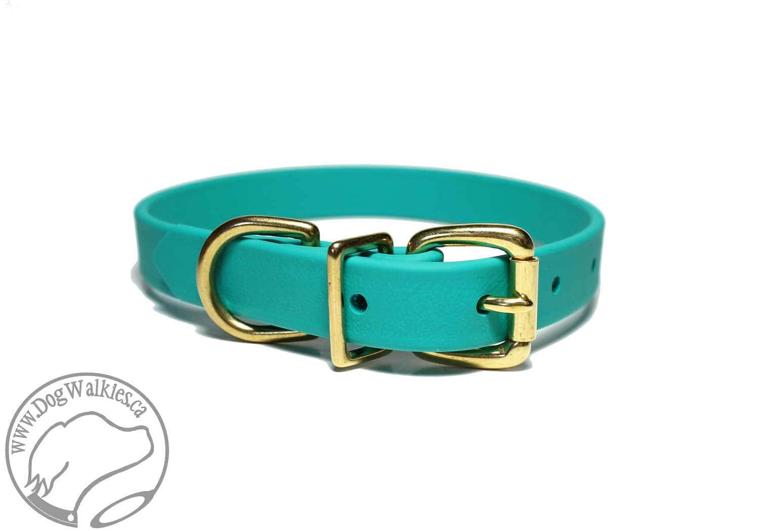 Teal Blue Dog Collar Teal Blue Dog Collar