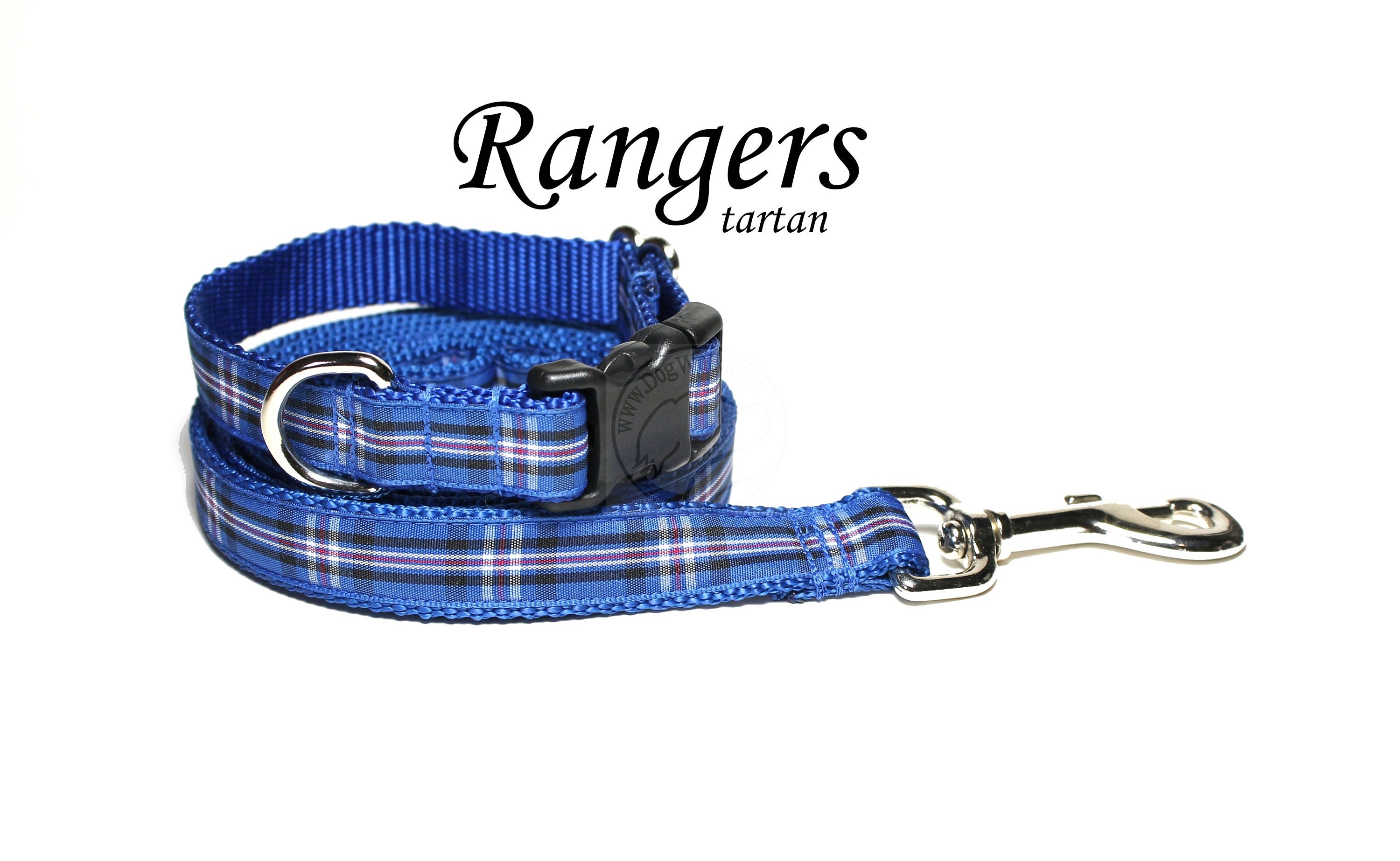 New York Rangers Pet Nylon Collar - Small