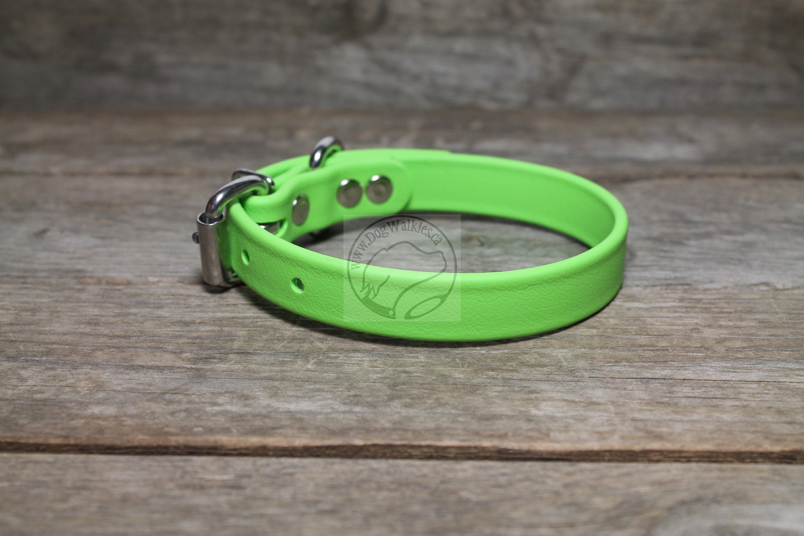Lime Green Dog Collar 3/4 19mm Genuine Biothane Dog Etsy