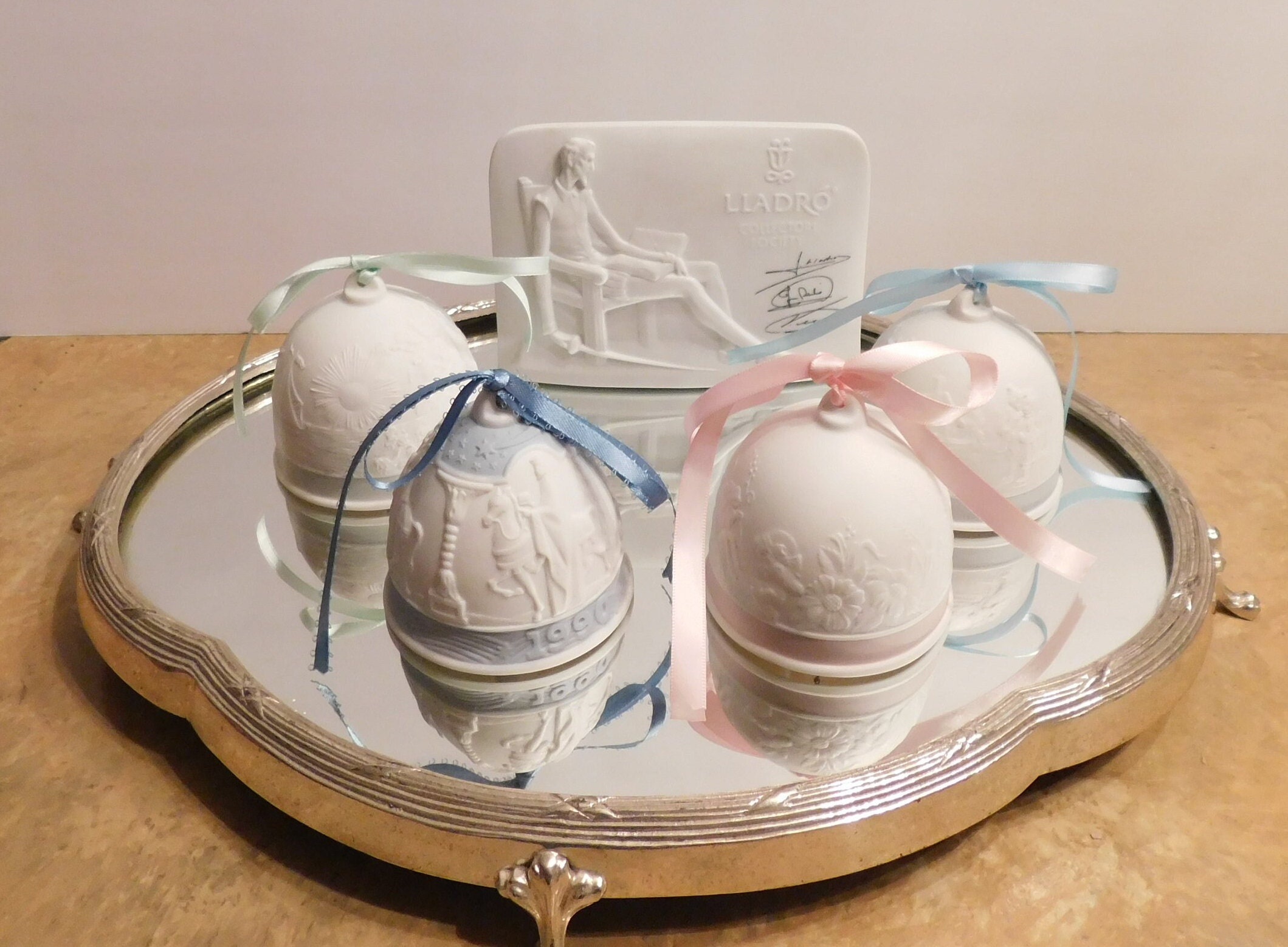 Lladro Christmas Bell 1990 - Etsy