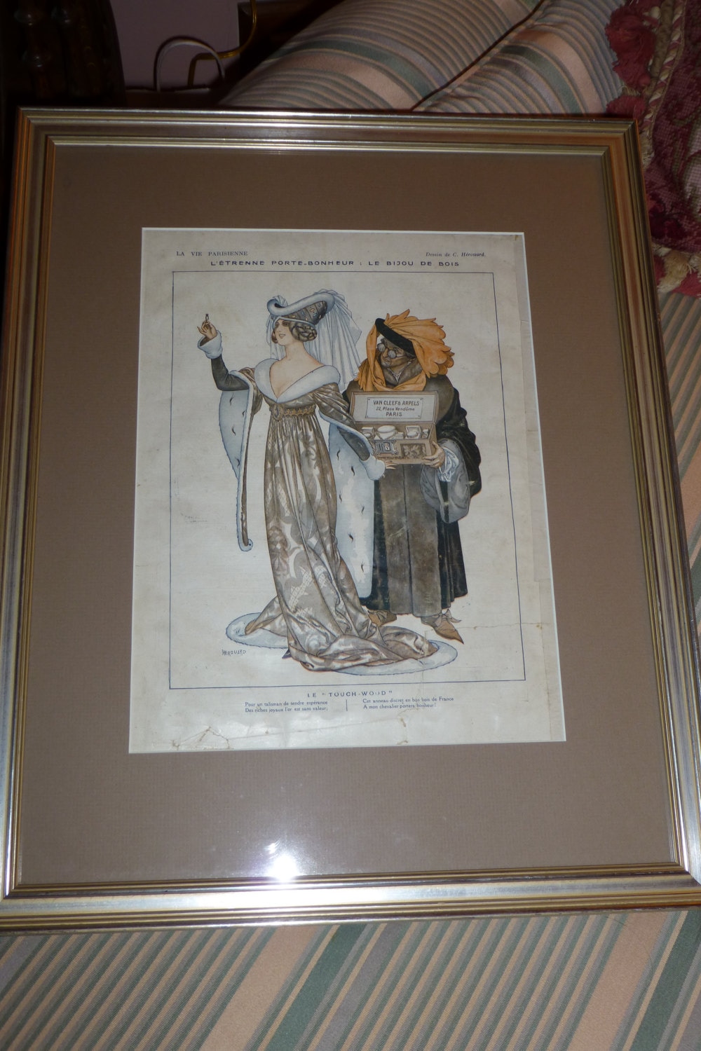 Vintage Cheri Herouard Illustration: La Vie Parisienne Cover