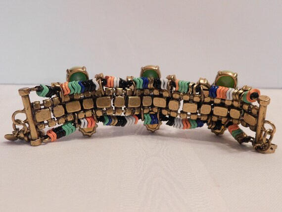 J. Crew Vintage Bracelet: Chunky, Funky, Colorful… - image 7