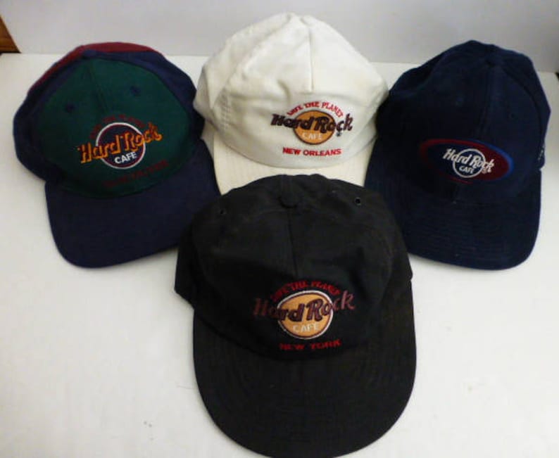 hard rock cafe baseball caps