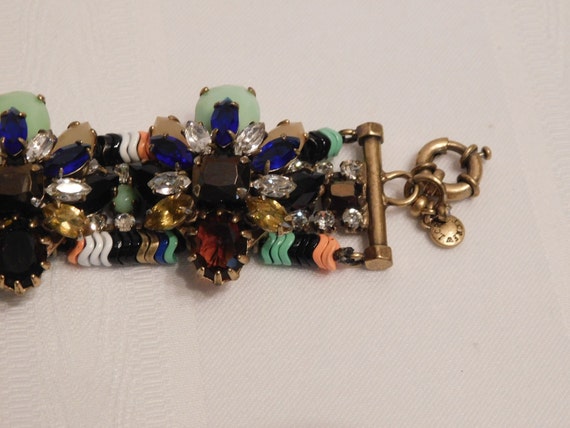 J. Crew Vintage Bracelet: Chunky, Funky, Colorful… - image 6