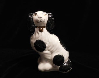 Moorland Pottery Staffordshire 6 1/2" h. Dog, Ca. 2004, 1 Original Owner, Treasured Collectible Made In England