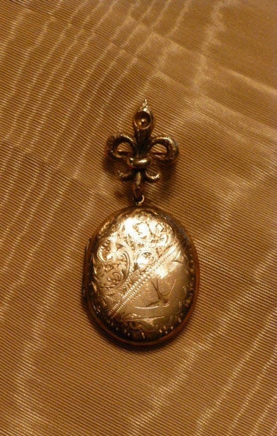 Antique Victorian / Edwardian Lovely Etched ""Swoo