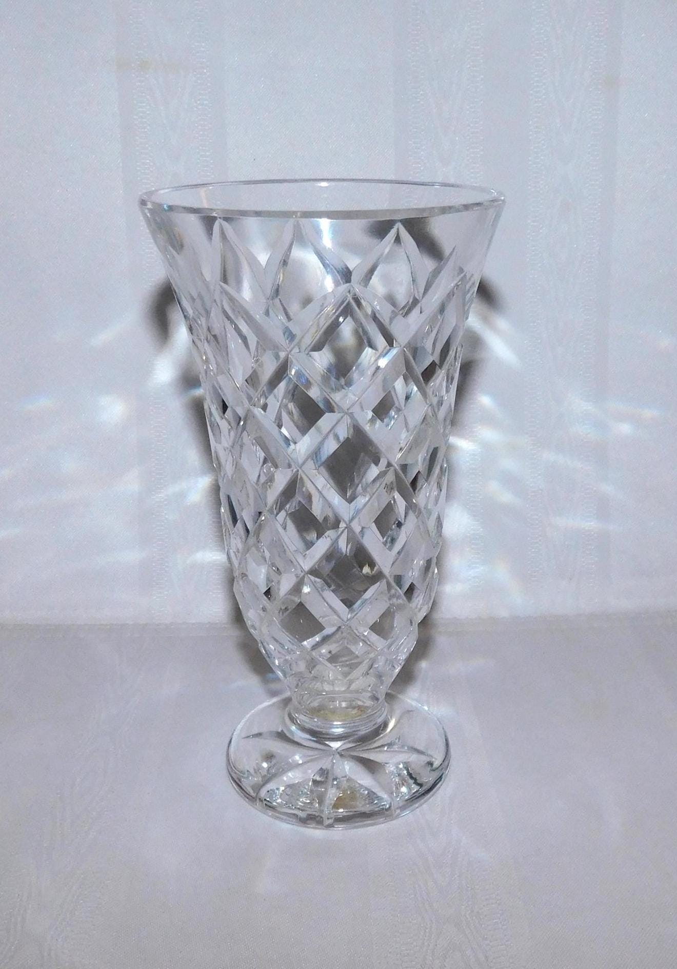 Large waterford crystal vase - Etsy 日本