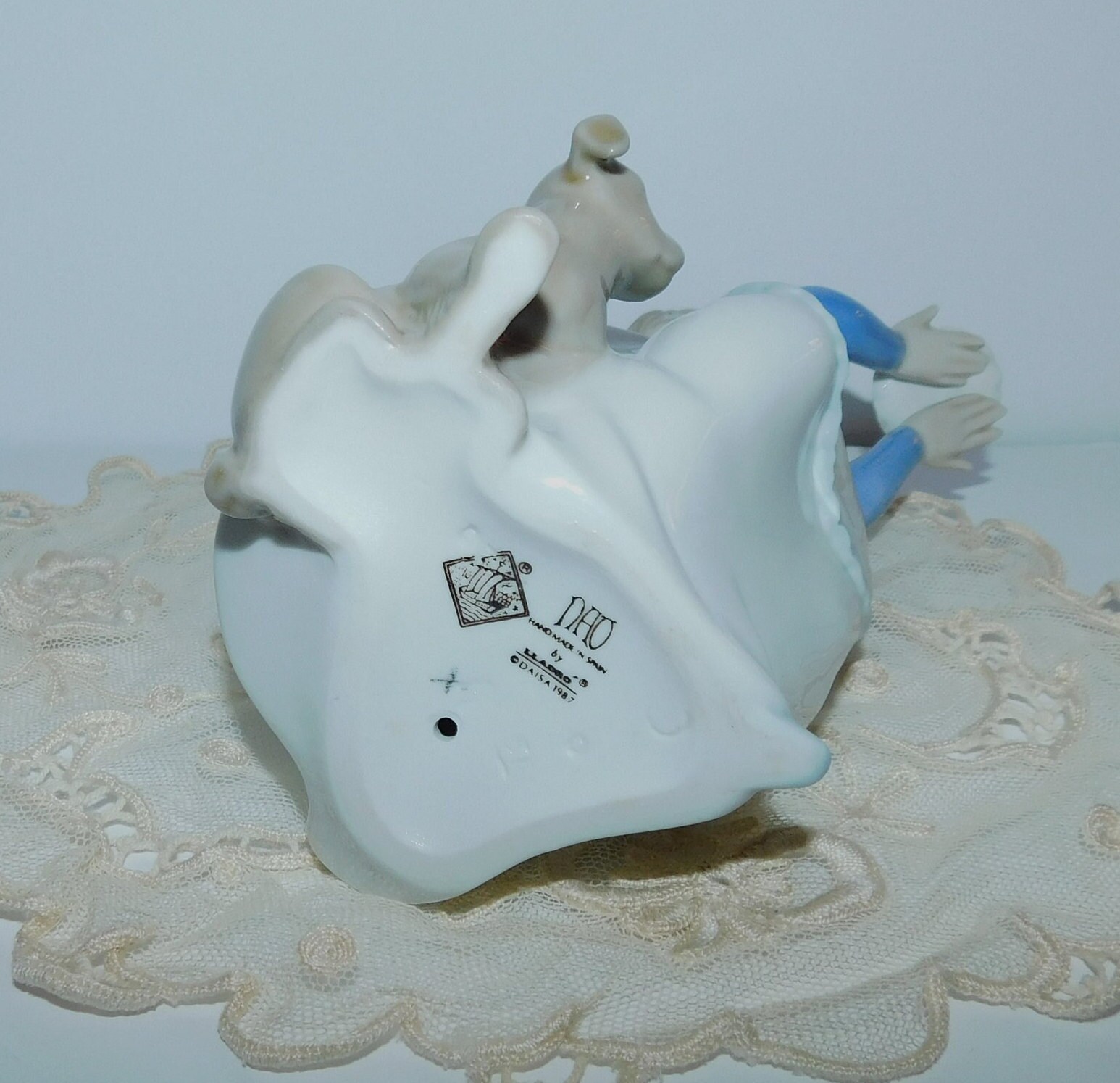 NAO リヤドロ フィギュア：子犬の誕生日、手作り磁器（1987年） - Etsy