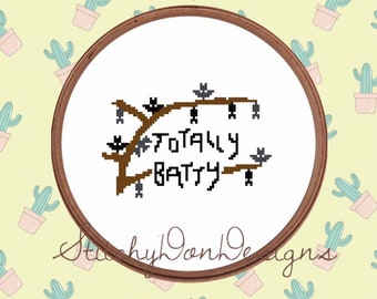 Totally Batty Halloween point de croix PDF