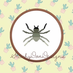 Ombre Spider PDF Cross Stitch Pattern Download