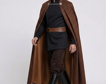 Count Dooku Costume Full Set Men | Movie Inspired Sith Lord Cosplay | Adult Halloween Comic Con Villain Outfit