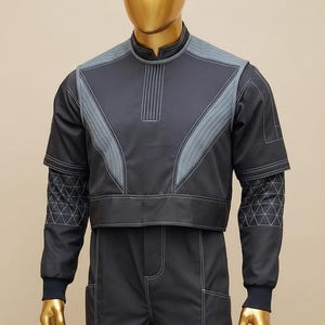 Mandalorian Bo-Katan Inspired Flight Suit – 3-Piece Bounty Hunter Cosplay Costume, Custom Armor Base Layer Outfit image 4