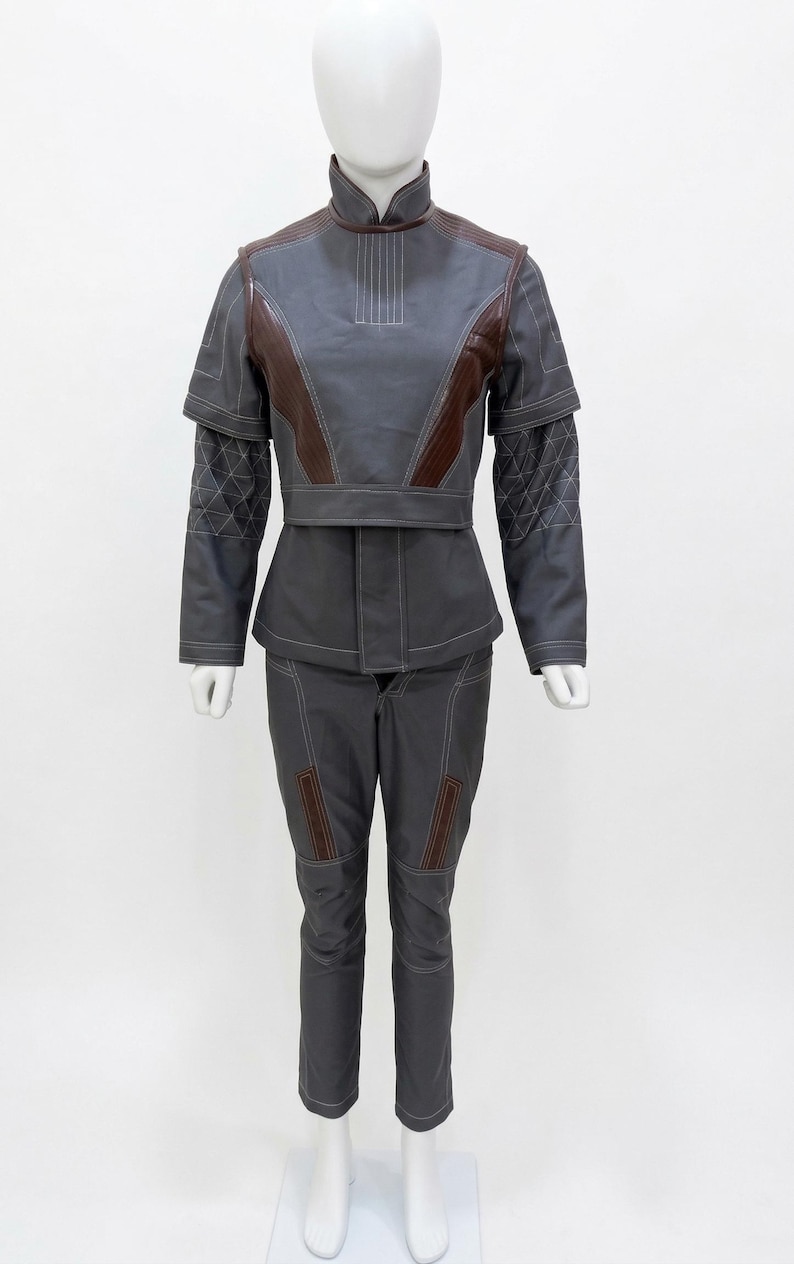 Bo-Katan Kryze Flight Suit Cosplay – Mandalorian Armor Base Outfit, Custom Bounty Hunter Costume for Events image 3