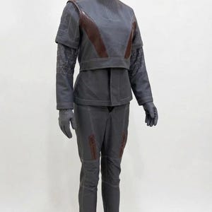 Bo-Katan Kryze Flight Suit Cosplay – Mandalorian Armor Base Outfit, Custom Bounty Hunter Costume for Events image 4