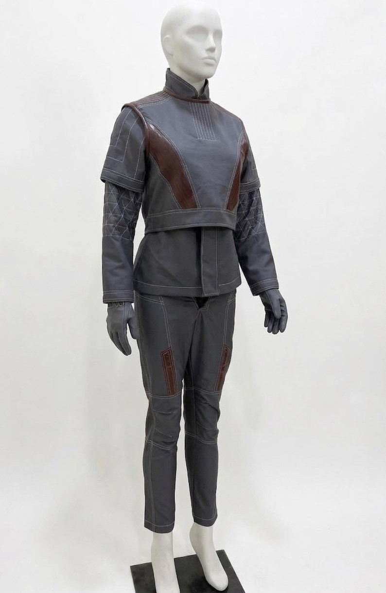 Bo-Katan Kryze Flight Suit Cosplay – Mandalorian Armor Base Outfit, Custom Bounty Hunter Costume for Events image 4