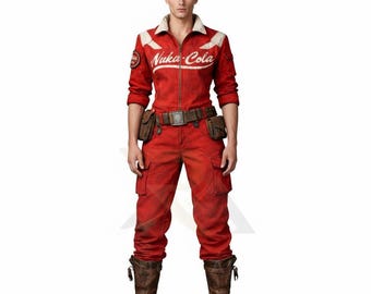 Nuka World Mechanic Jumpsuit, Wasteland Worker Costume, Post Apocalyptic Outfit