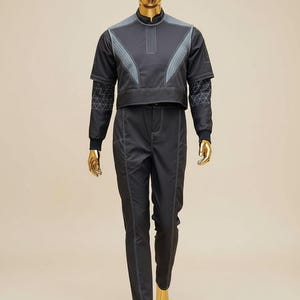 Mandalorian Bo-Katan Inspired Flight Suit – 3-Piece Bounty Hunter Cosplay Costume, Custom Armor Base Layer Outfit image 3