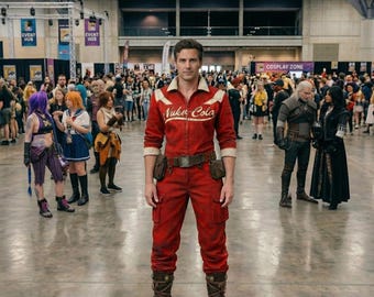 Nuka World Mechanic Jumpsuit, Wasteland Worker Costume, Post Apocalyptic Outfit