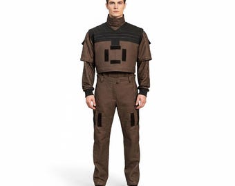 Boba Fett Kopfgeldjäger Kostüm - Mandalorianisches Rüstungs Cosplay Kostüm, individuelles Sci-Fi Outfit für Comic Con und Halloween